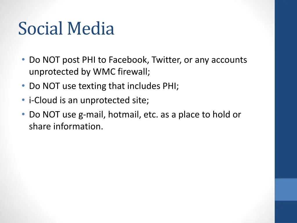 social media