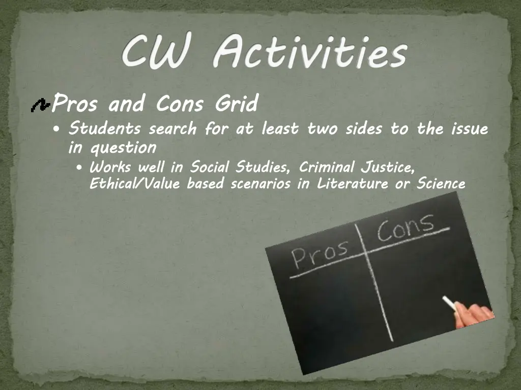 cw activities 4