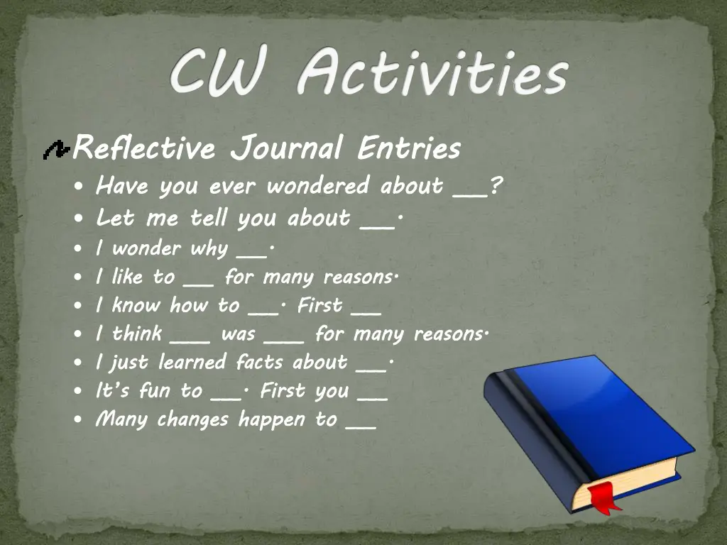 cw activities 5
