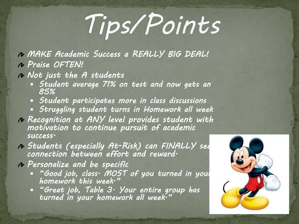 tips points