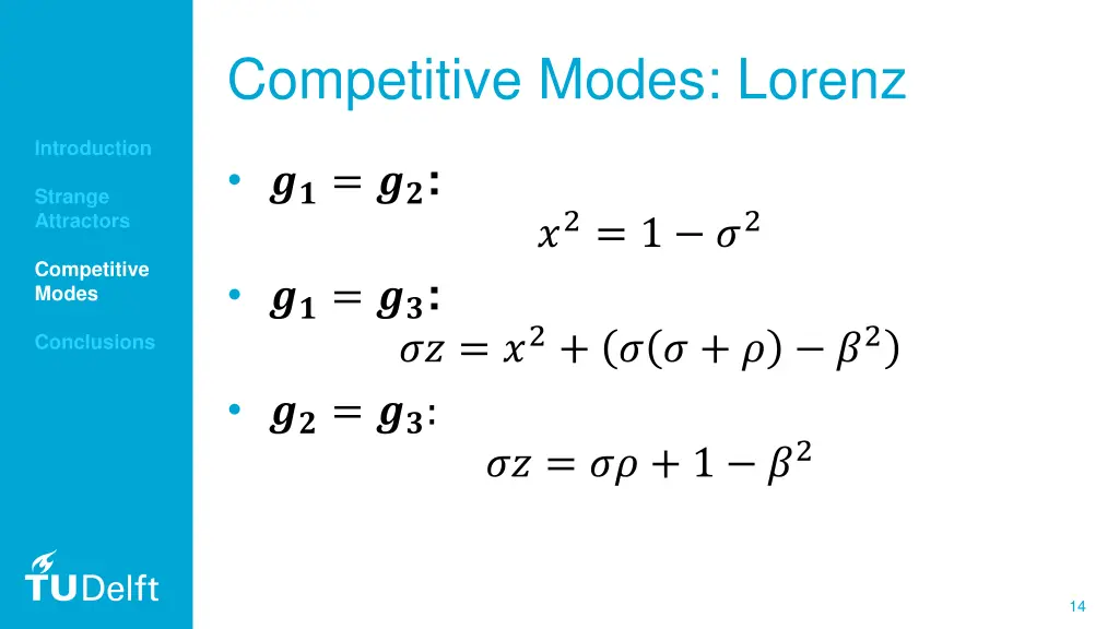 competitive modes lorenz 1