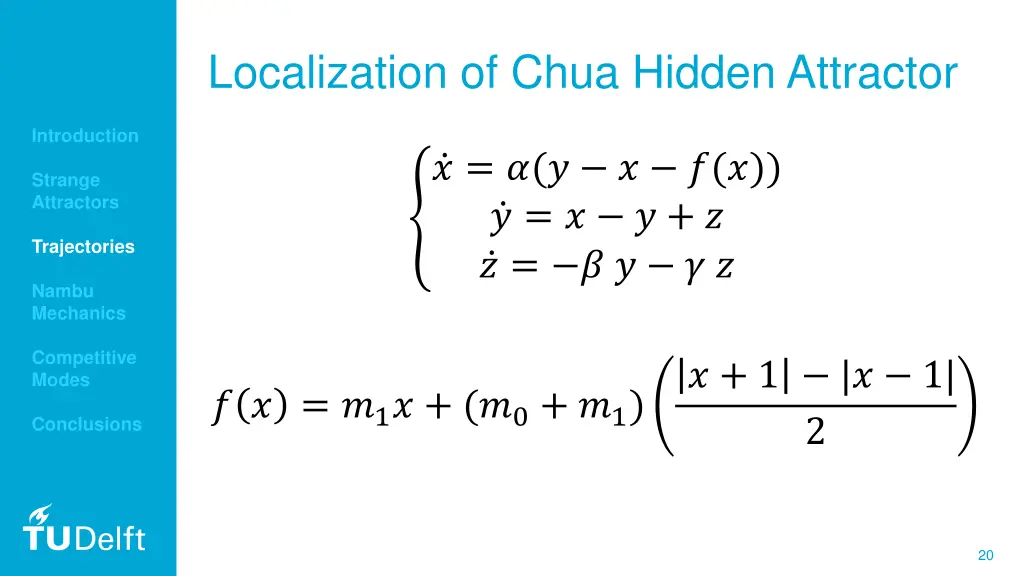 localization of chua hidden attractor