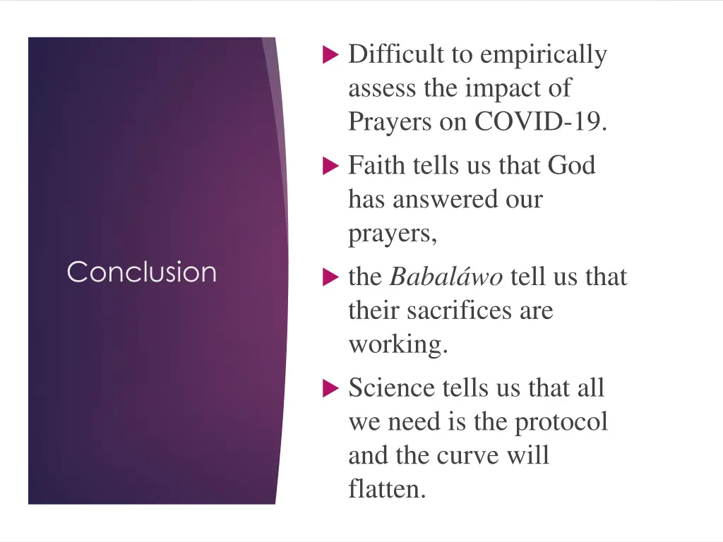 difficult to empirically assess the impact