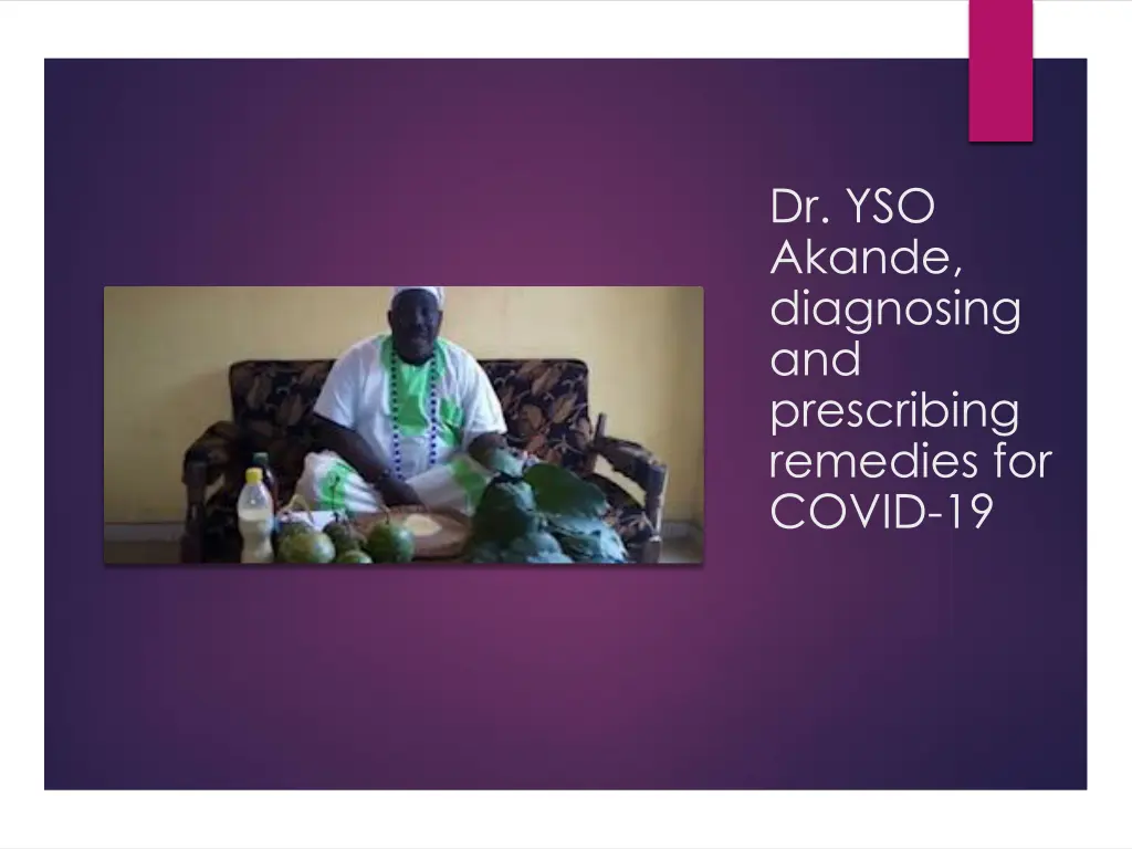dr yso akande diagnosing and prescribing remedies