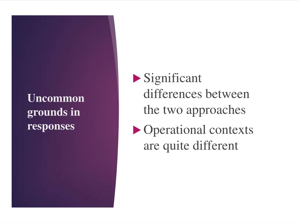 significant differences between