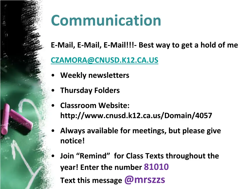 communication