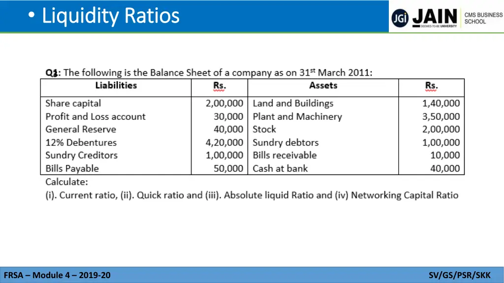 liquidity ratios liquidity ratios 3