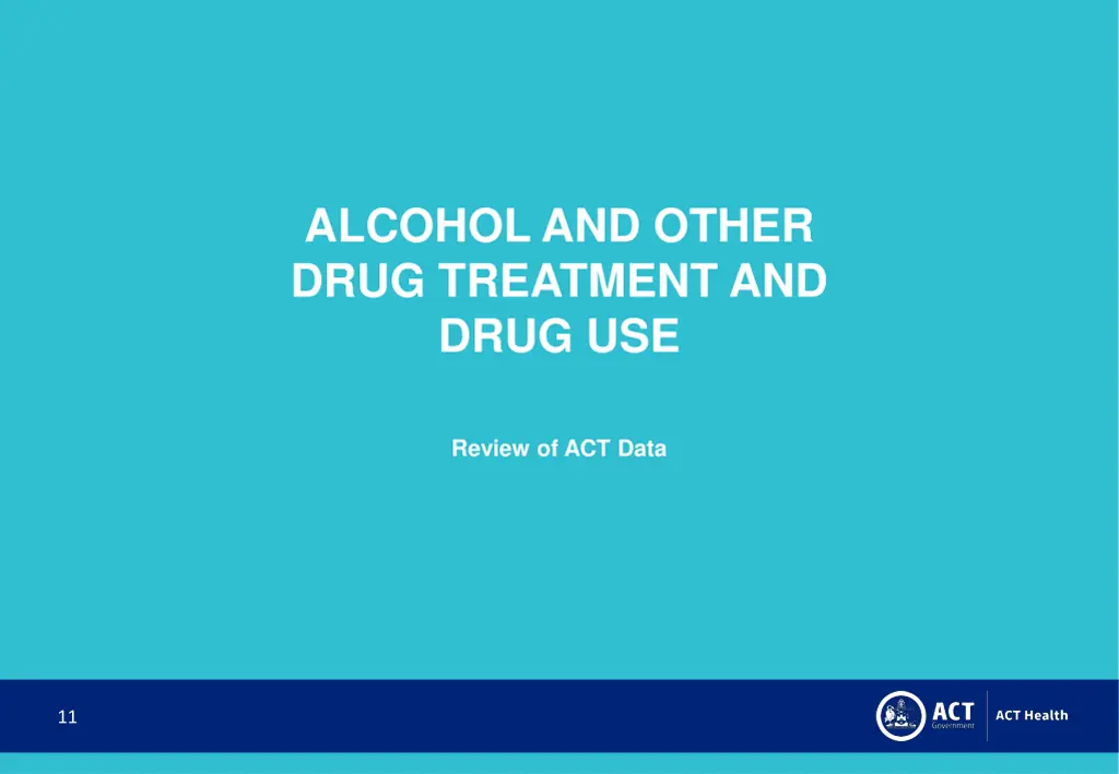 alcohol and other drug treatment and drug use
