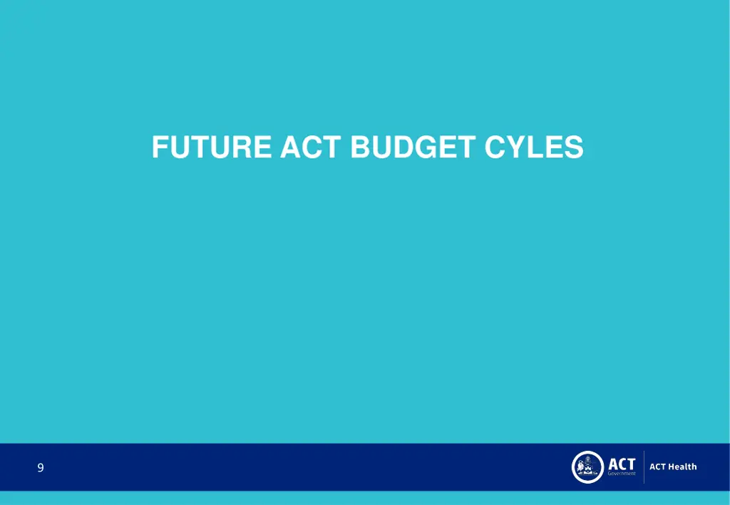 future act budget cyles