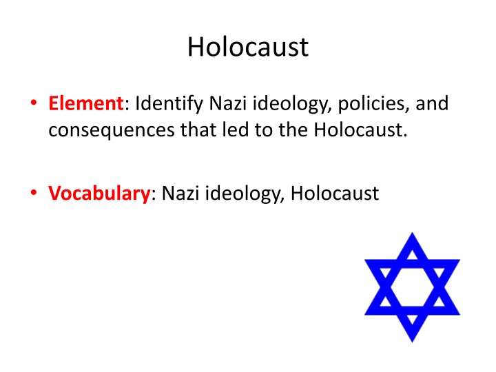 holocaust