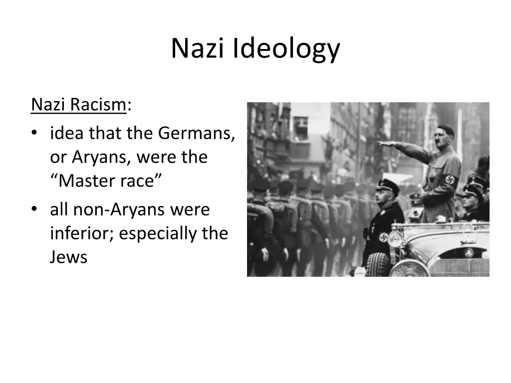 nazi ideology