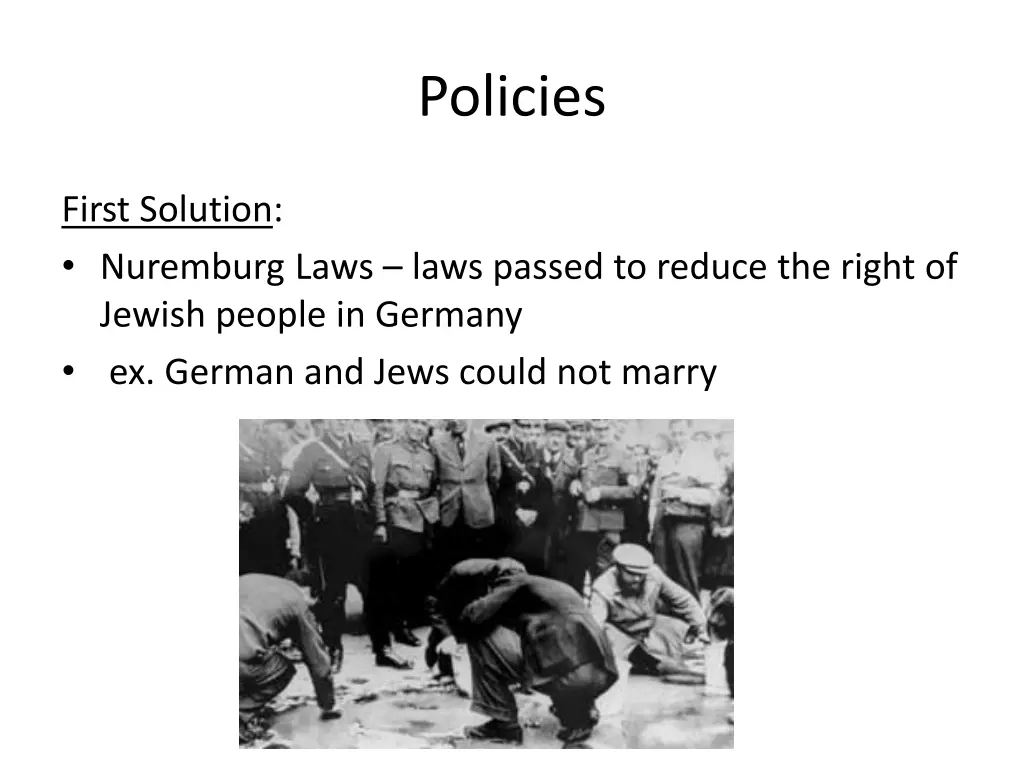 policies