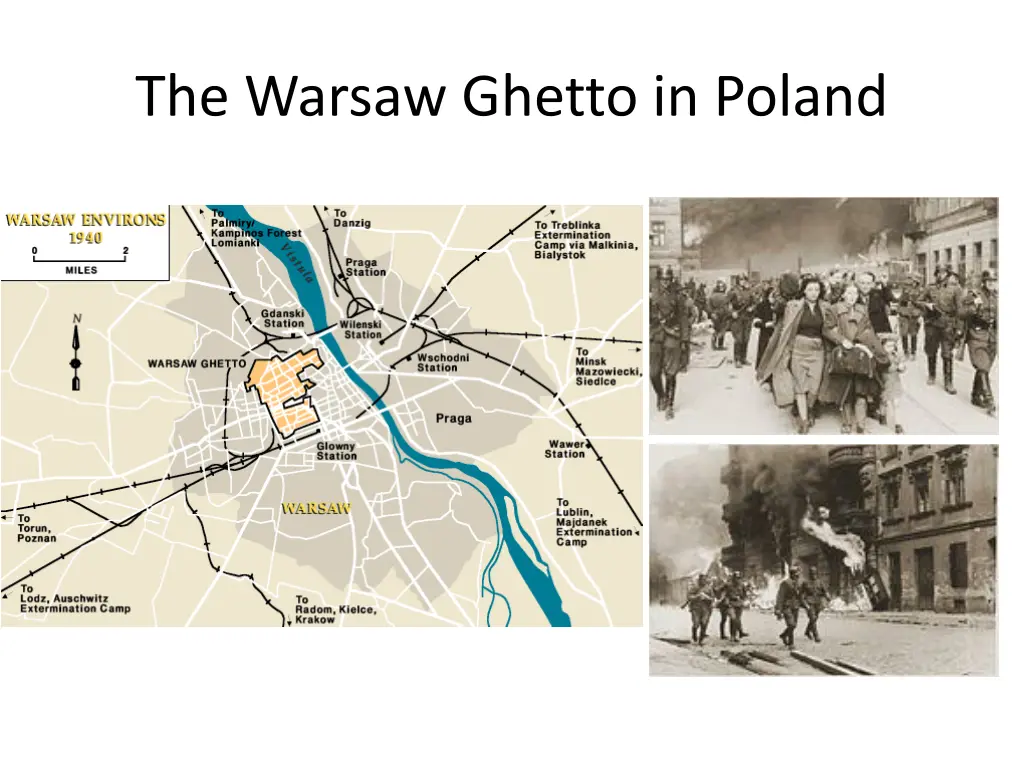 the warsaw ghetto in poland