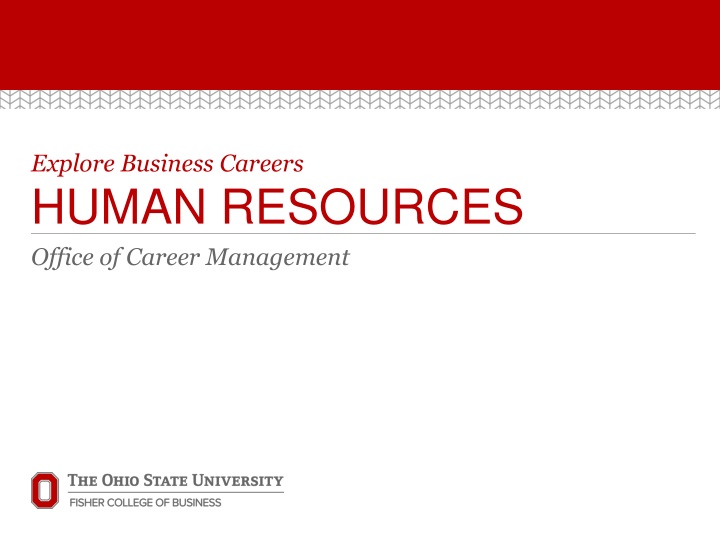 explore business careers human resources office