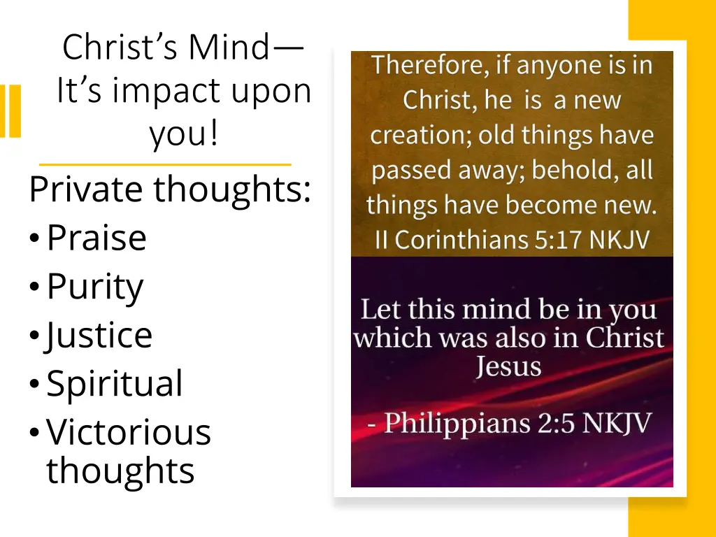 christ s mind it s impact upon you private