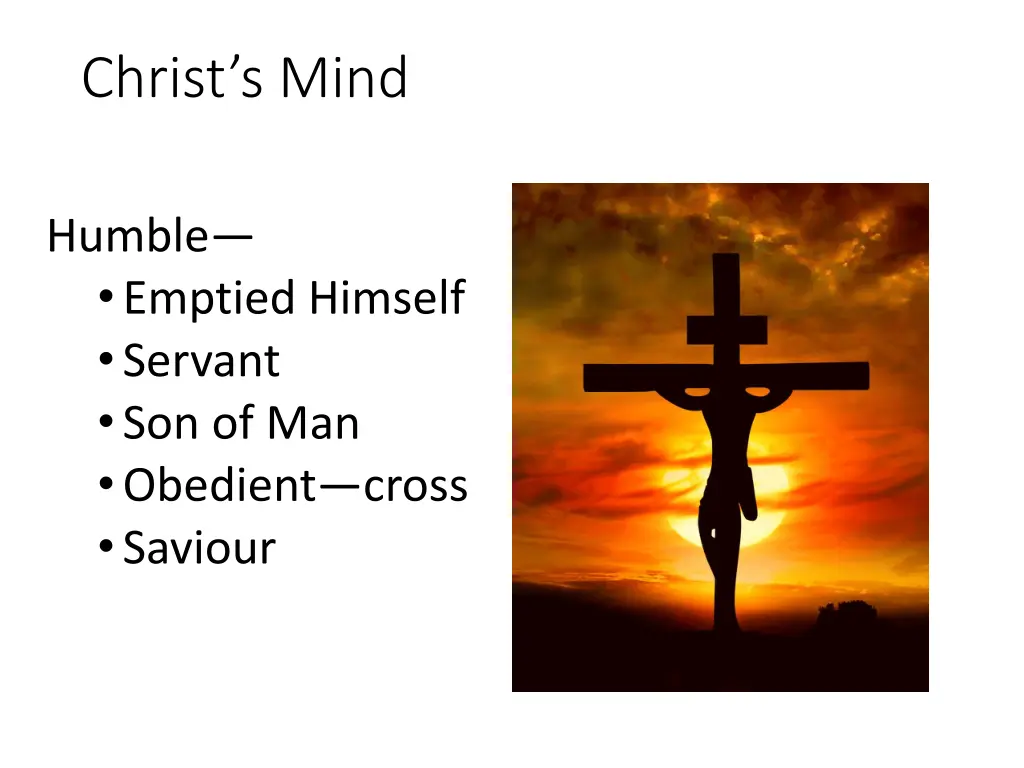 christ s mind