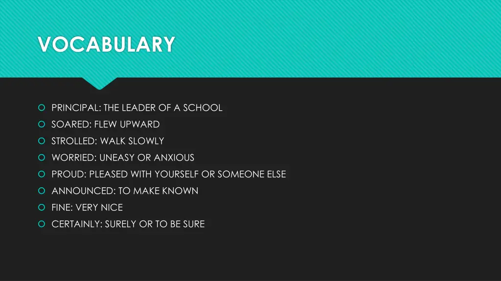 vocabulary 1