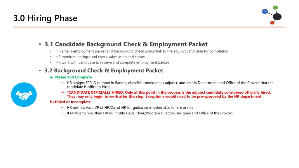 3 0 hiring phase