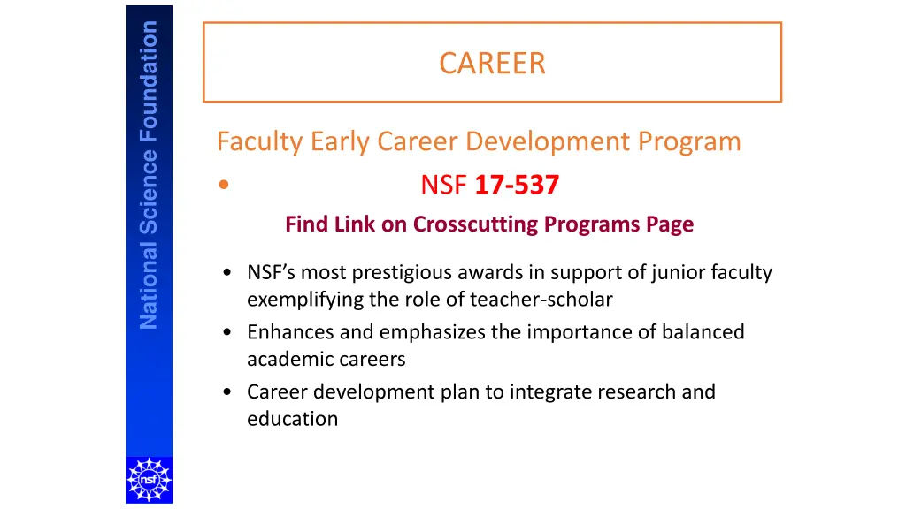 national science foundation