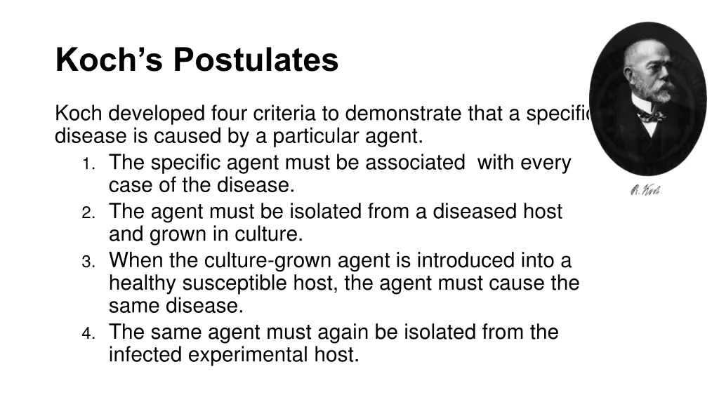 koch s postulates