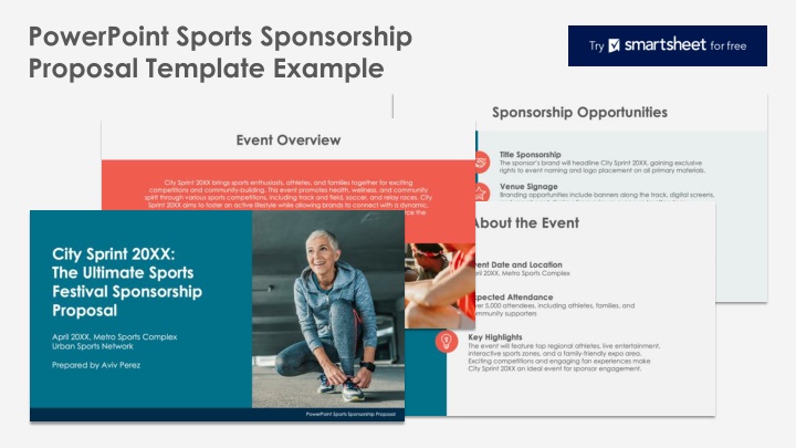 powerpoint sports sponsorship proposal template