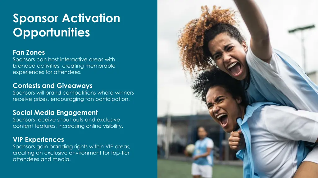 sponsor activation opportunities