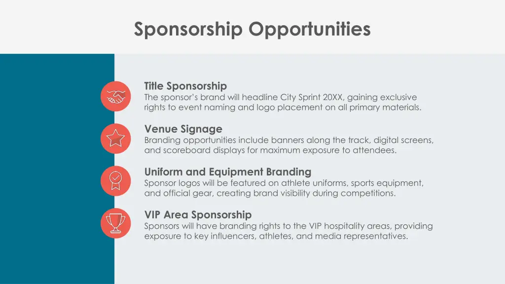sponsorship opportunities