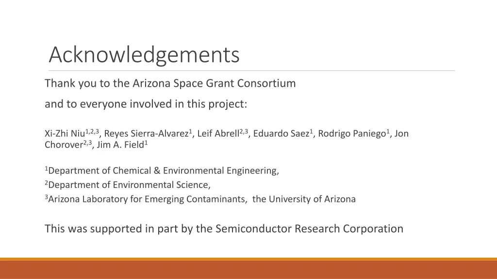 acknowledgements