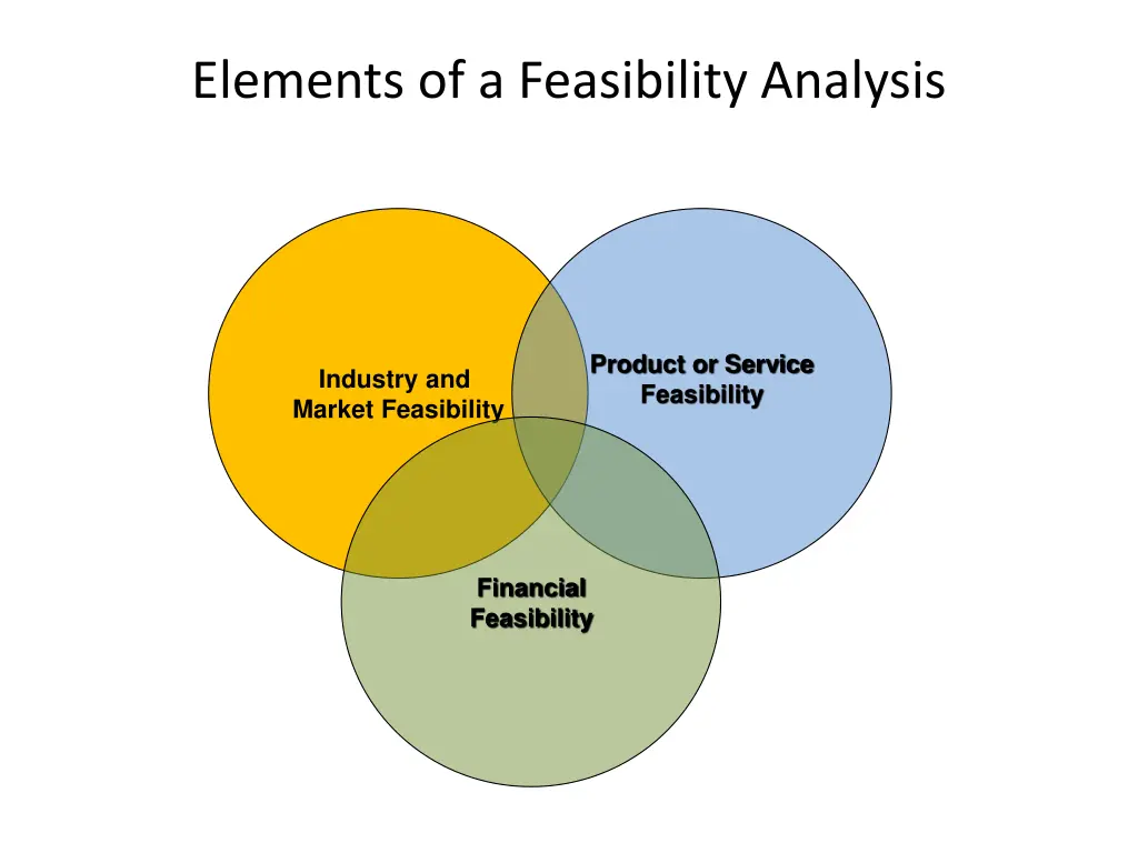 elements of a feasibility analysis 1