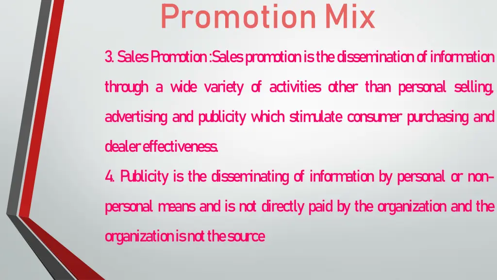 promotion mix 1