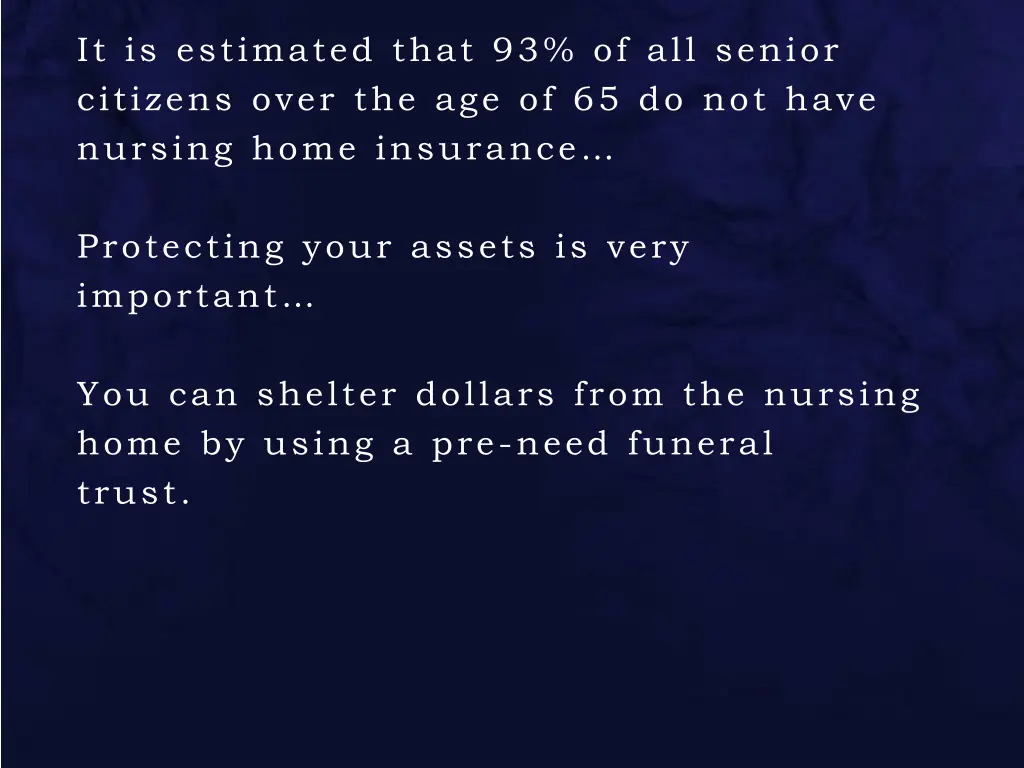 it is estimated that 93 of all senior citizens