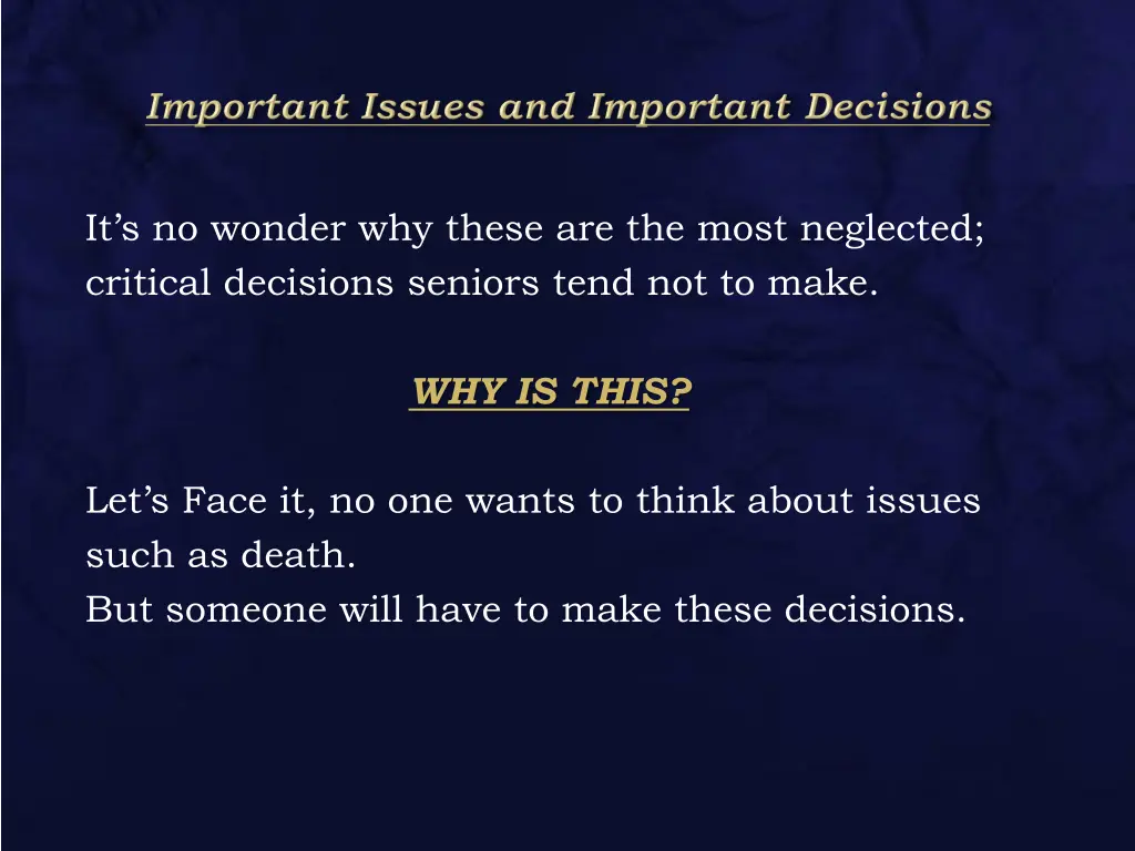 it s no wonder why these are the most neglected
