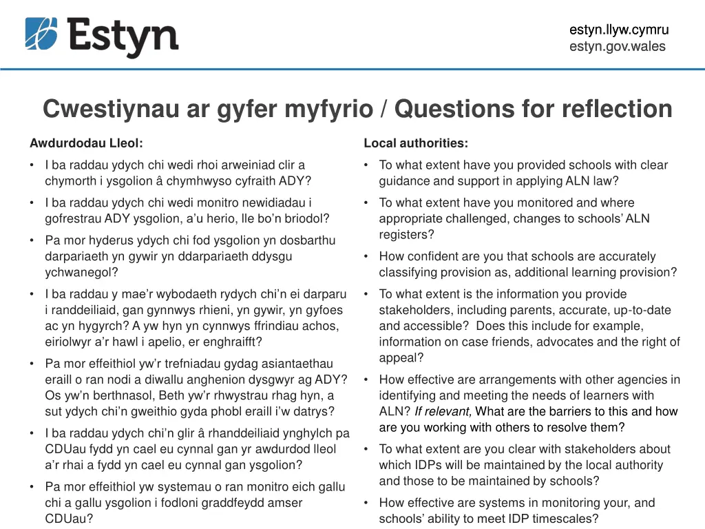 estyn llyw cymru estyn gov wales estyn gov wales 16
