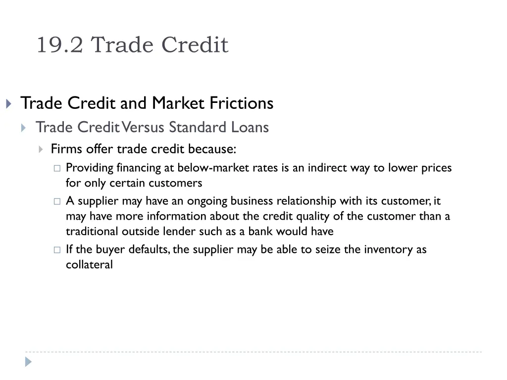 19 2 trade credit 5
