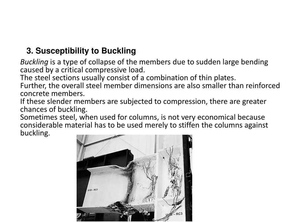 3 susceptibility to buckling buckling is a type