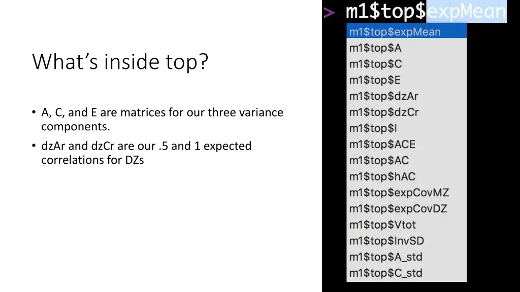 what s inside top