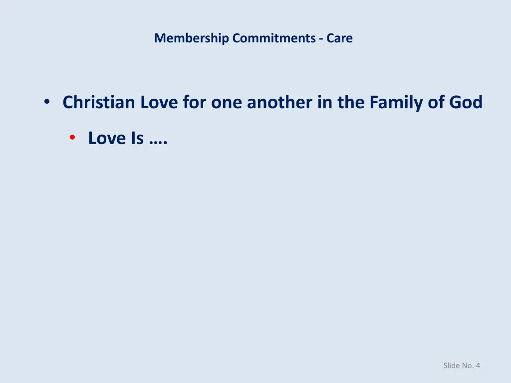 membership commitments care 3