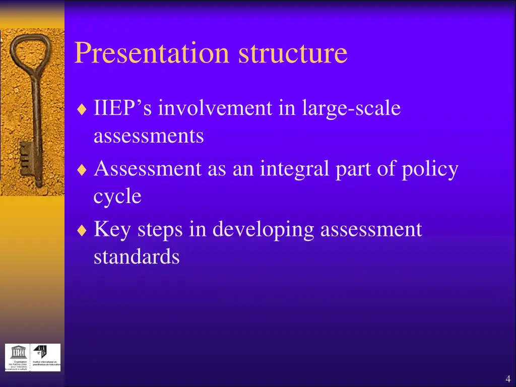 presentation structure