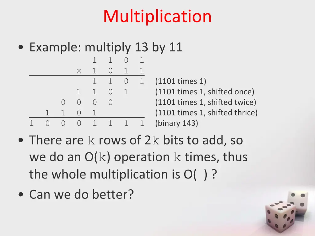 multiplication