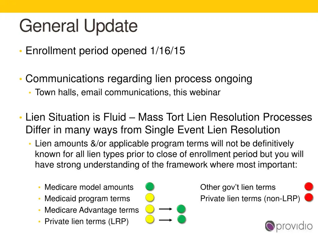 general update