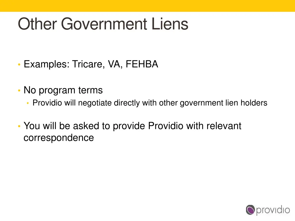 other government liens