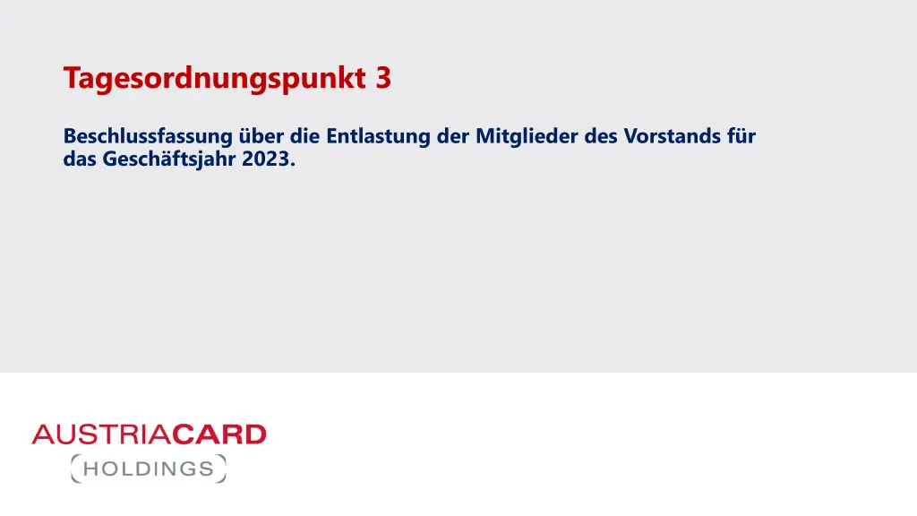 tagesordnungspunkt 3