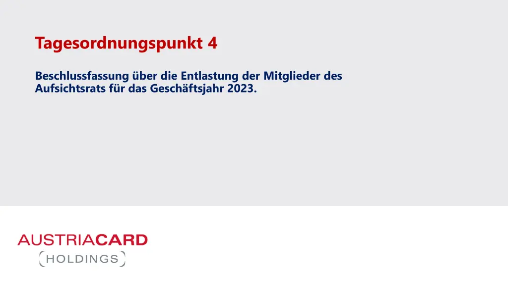 tagesordnungspunkt 4