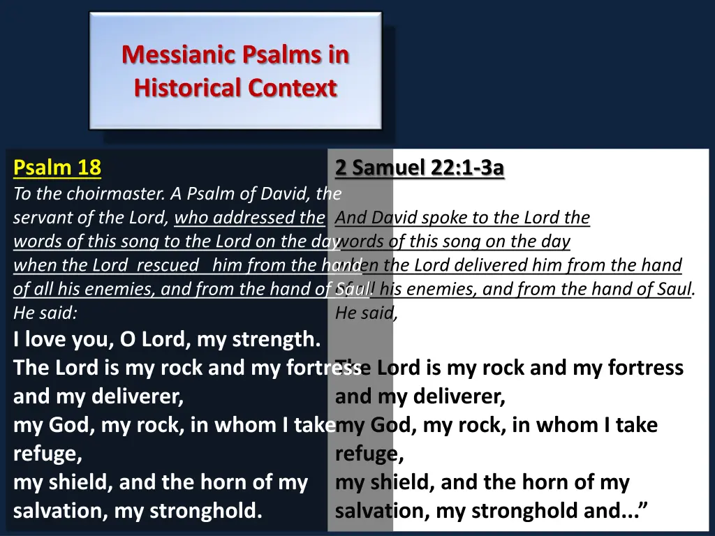 messianic psalms in historical context 5