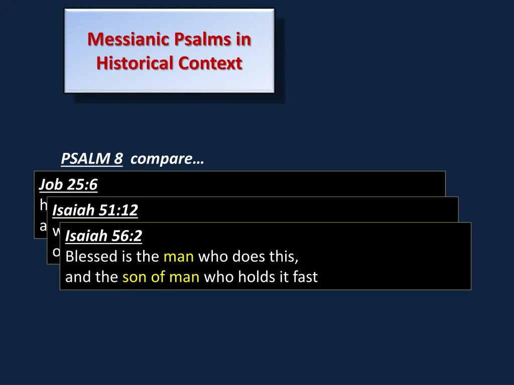 messianic psalms in historical context 7