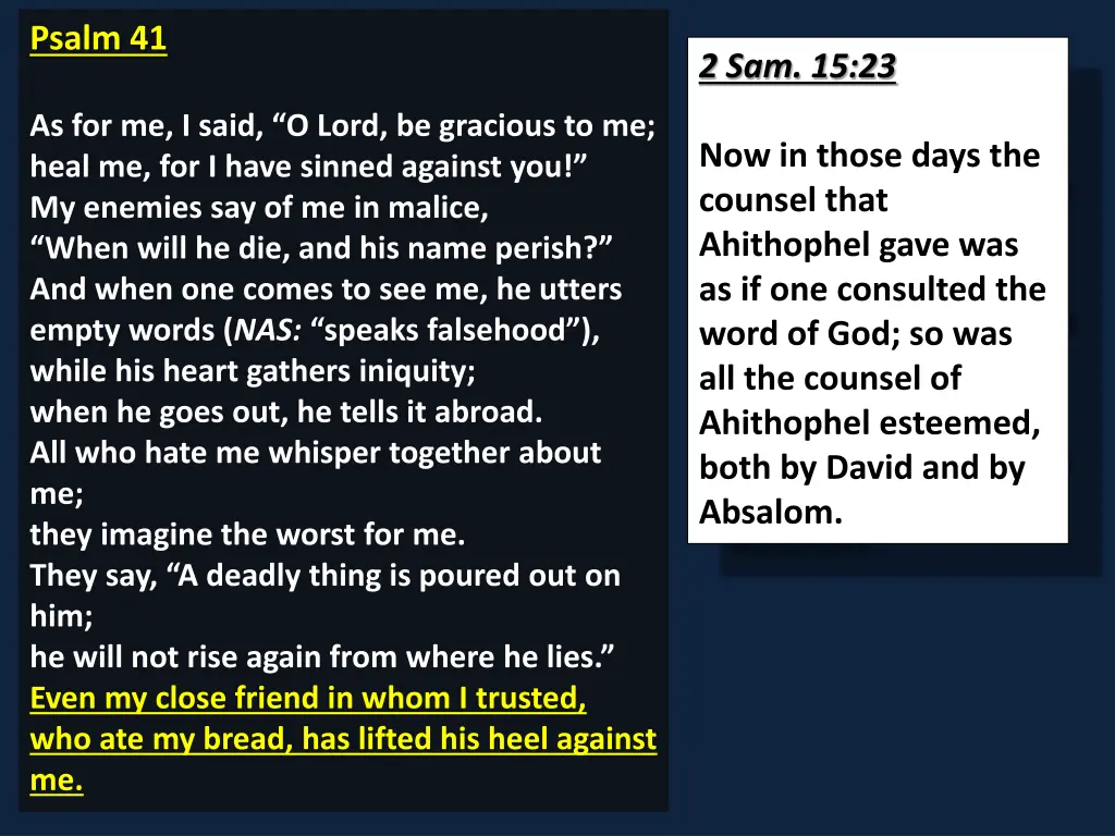 psalm 41 7