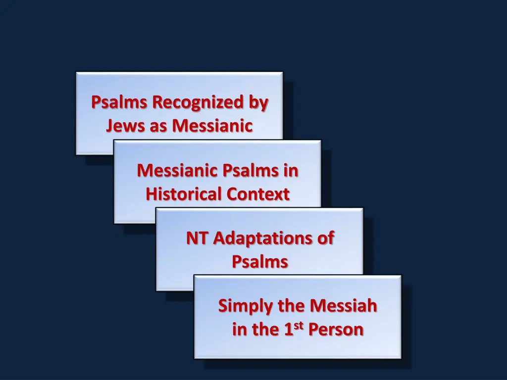 psalms recognized by jews as messianic 2