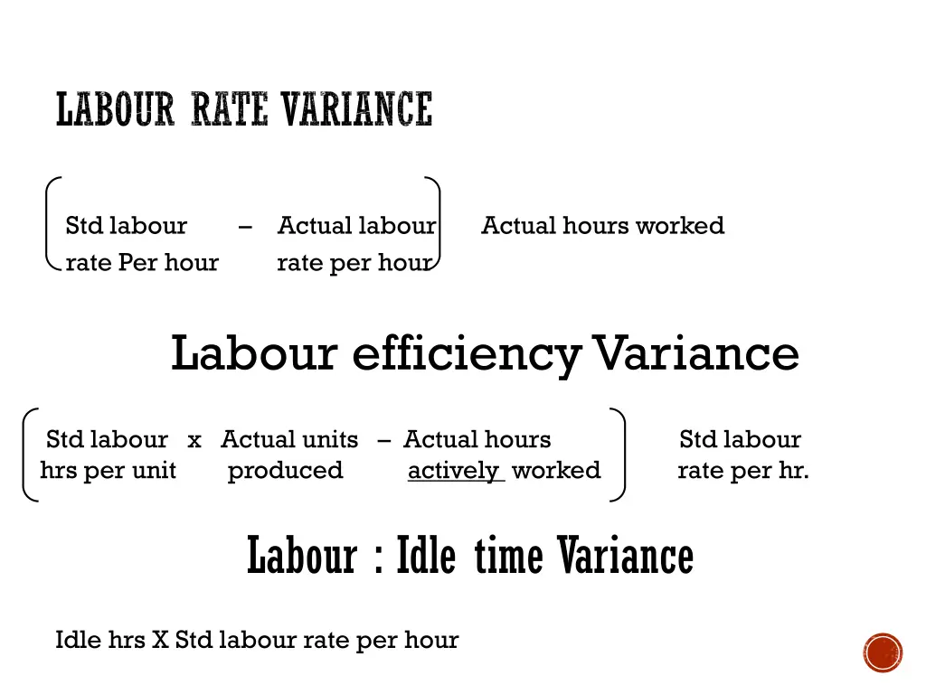 labour rate variance