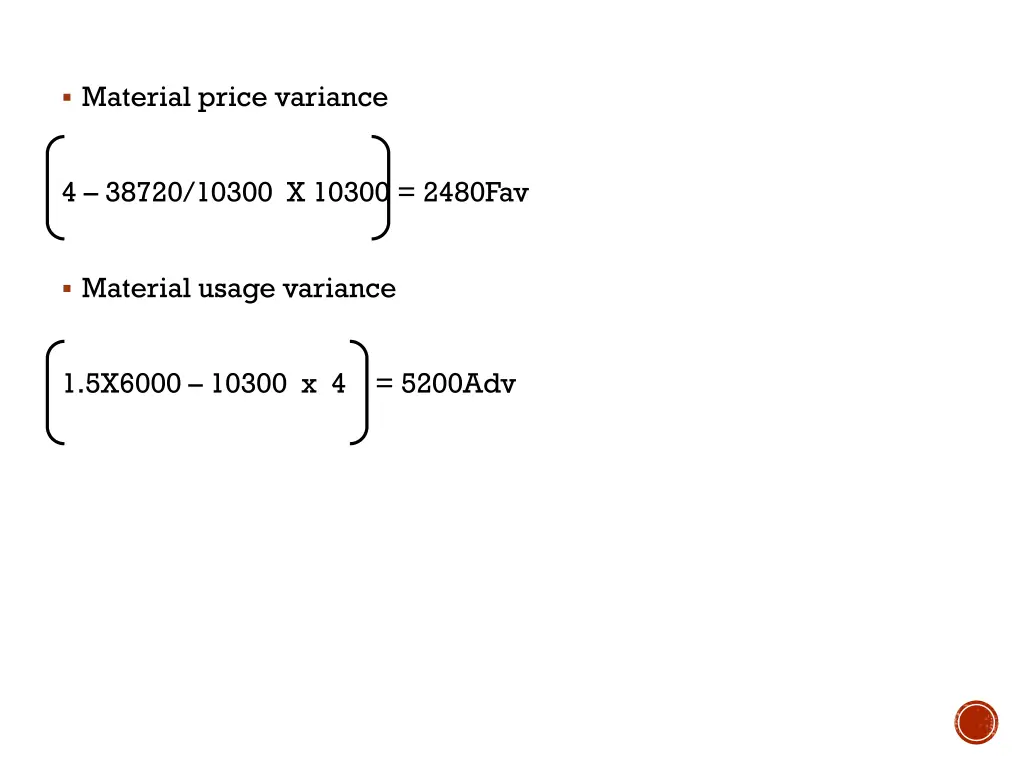 material price variance 1