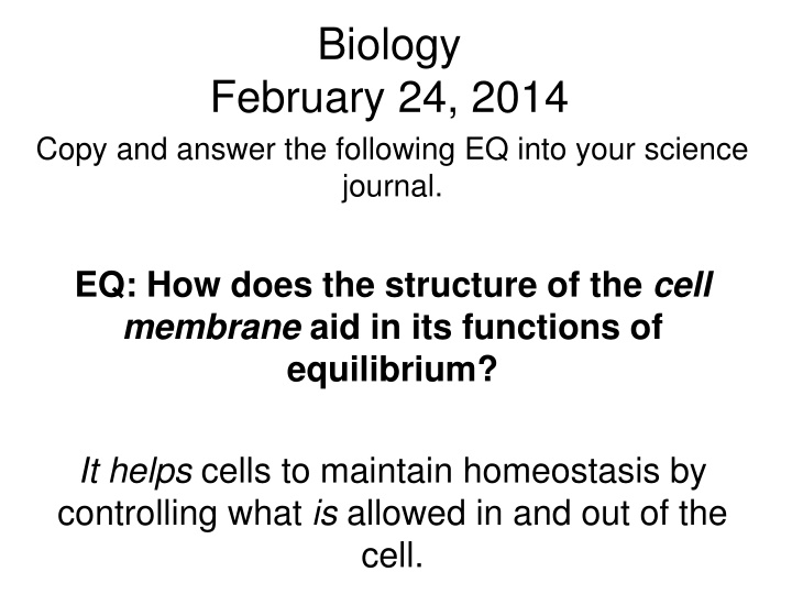 biology